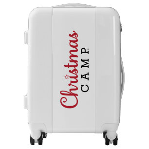 Christmas Camp Luggage Travel Bags & Luggage