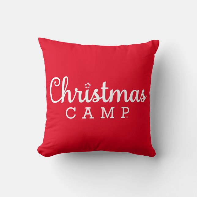 Christmas Camp Pillow | Christmas Pillow  (Front)