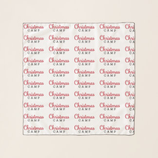 Christmas Camp Scarft | Christmas Scarf