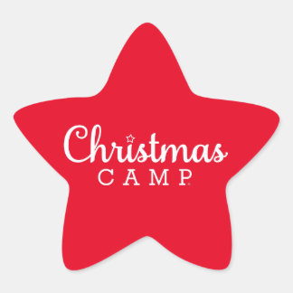 Christmas Camp Stickers | Christmas Stickers
