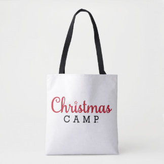 Christmas Camp Tote Bag | Christmas Bags