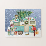 Christmas Camper Puzzle<br><div class="desc">christmas camper puzzle</div>