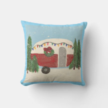 Christmas Camping Trailer