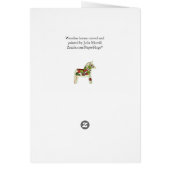 Christmas can be tough Card (Back)