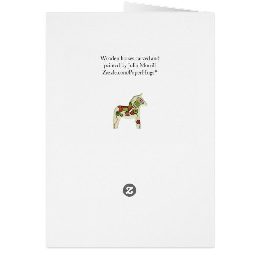 Christmas can be tough Card (Back)