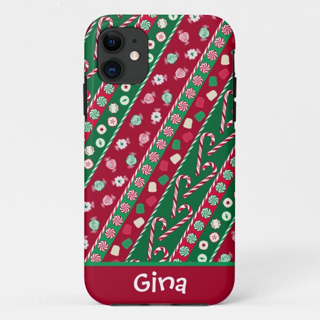 Christmas Candies Case-Mate iPhone Case (Back)