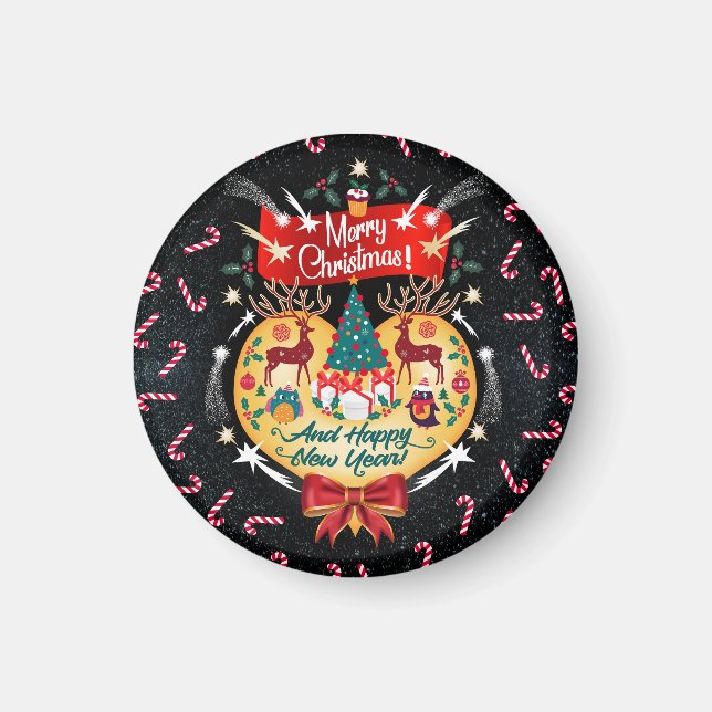 Christmas Candies Magnet (Front)