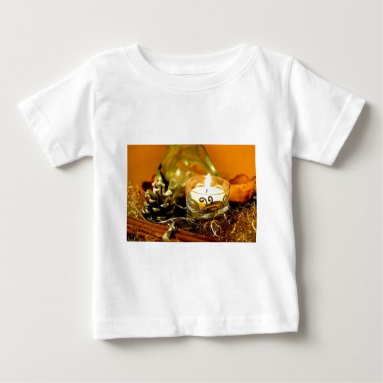 Christmas candle baby T-Shirt