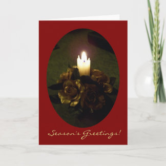 Christmas Candle Card