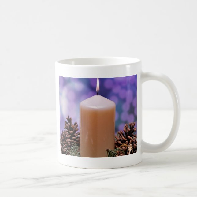 Christmas candle coffee mug (Right)
