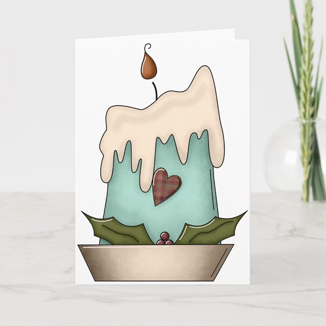 Christmas Candle Greeting Cards (Creator Uploaded)