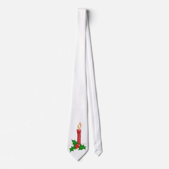 Christmas Candle Tie (Front)