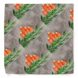 Christmas Candles Bandana