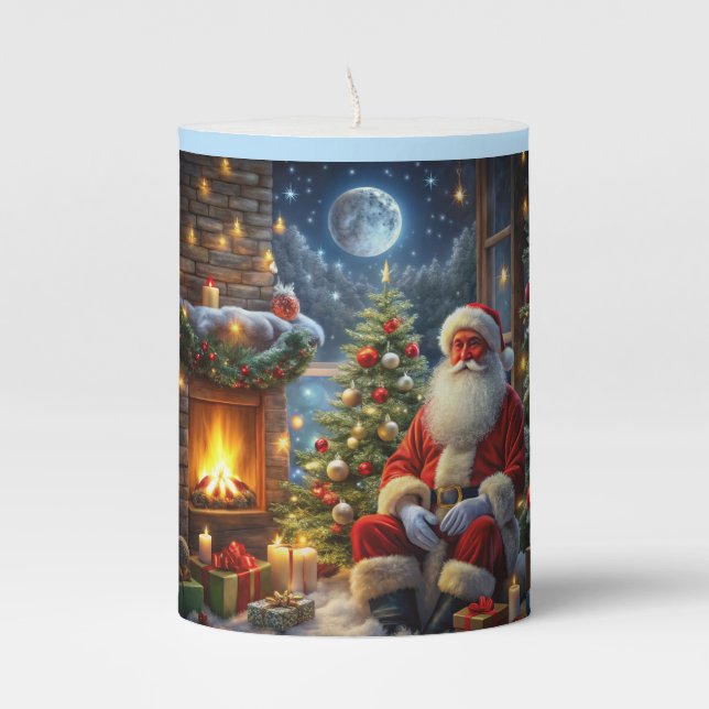 ## Christmas Candles: More Than Just Light Pillar Candle (Front)