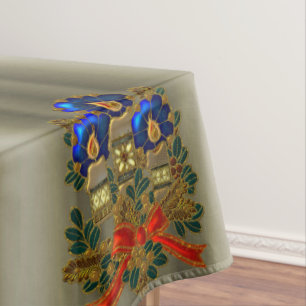 Christmas Candles Tablecloth