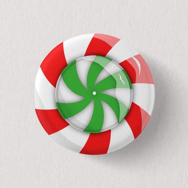 Christmas Candy Button (Front)