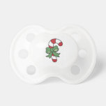 Christmas Candy Cane Baby Pacifier by Janz