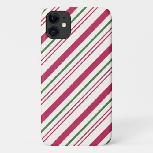 Christmas Candy Cane iPhone 11 Case