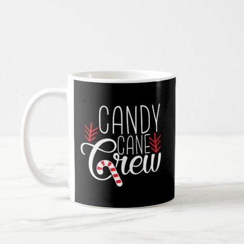Christmas Candy Cane Crew Squad Family Xmas Gift M Coffee Mug