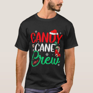 Christmas Candy Cane Funny Holiday Family Matching T-Shirt