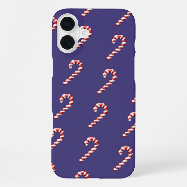 Christmas Candy Cane  Iphone Case (Back)