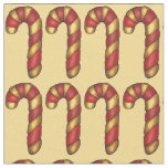 Christmas Candy Cane Sugar Cookie Holiday Baking Fabric