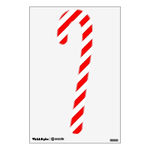 Christmas Candy Cane Wall Decal