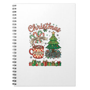 Christmas Candy Canes Cocoa Chaos Tree Mug Present Notebook