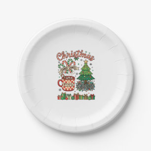 Christmas Candy Canes Cocoa Chaos Tree Mug Present Paper Plates