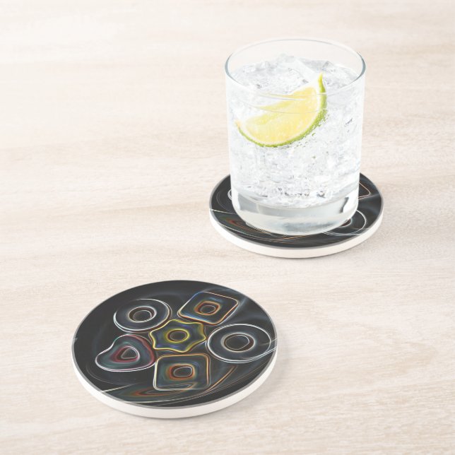Christmas candy coaster (Side)