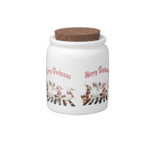 Christmas Candy/Cookie Jar Merry Ducksmas