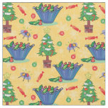 Christmas candy fabric