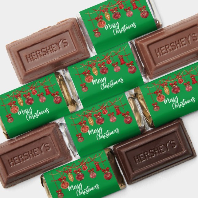 Christmas Candy Favors – Milk & Dark Chocolate (Assorted)