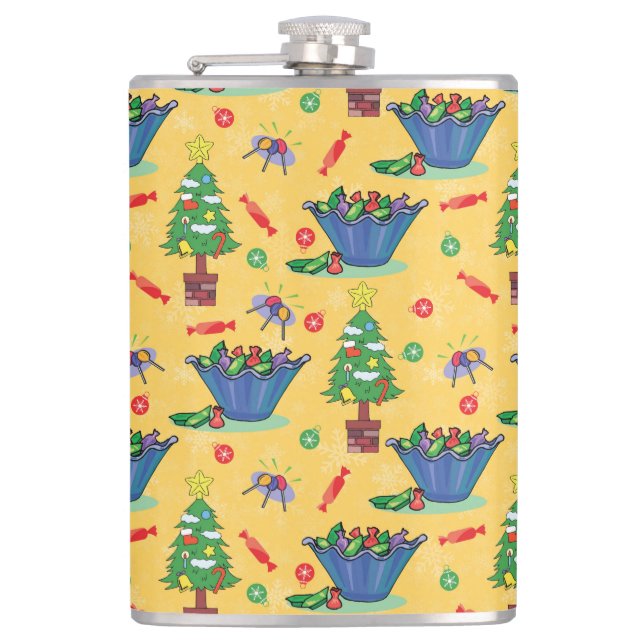 Christmas candy flask (Front)