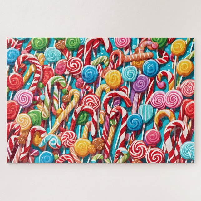 christmas candy galore puzzle (Horizontal)