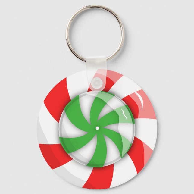 Christmas Candy Keychain (Front)