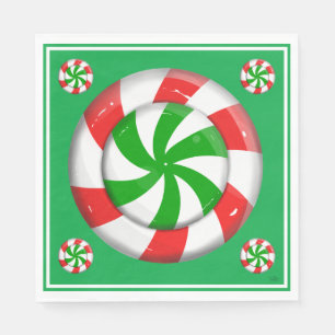 Christmas Candy Napkins
