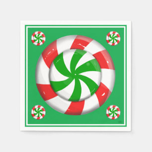 Christmas Candy Napkins