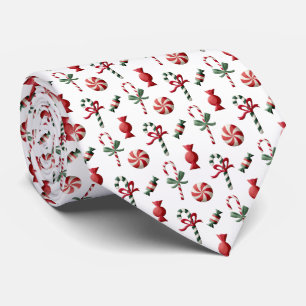 Christmas Candy Neck Tie