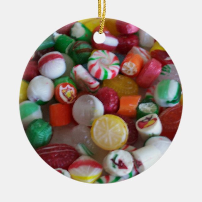 Christmas Candy ornament (Front)