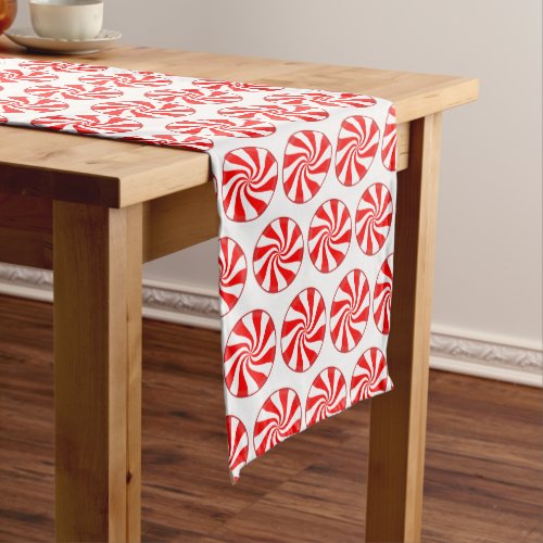 Christmas Candy Peppermint Medium Table Runner