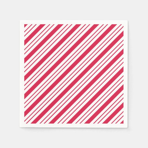 Christmas Candy Peppermint Party Holiday Napkins