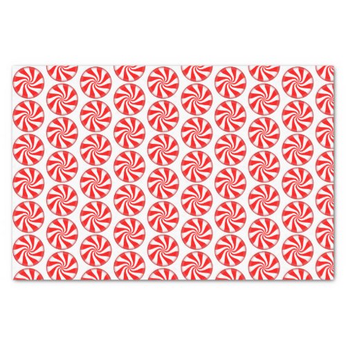 Christmas Candy Peppermint Tissue Paper
