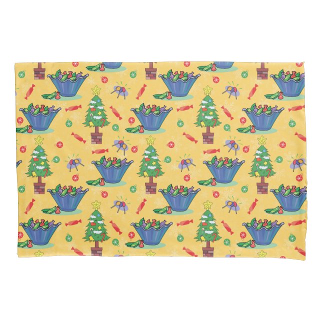 Christmas candy pillow case (Front)
