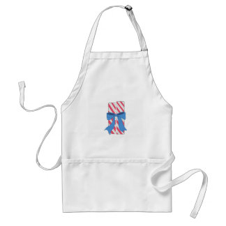 Christmas Candy Sticks Adult Apron