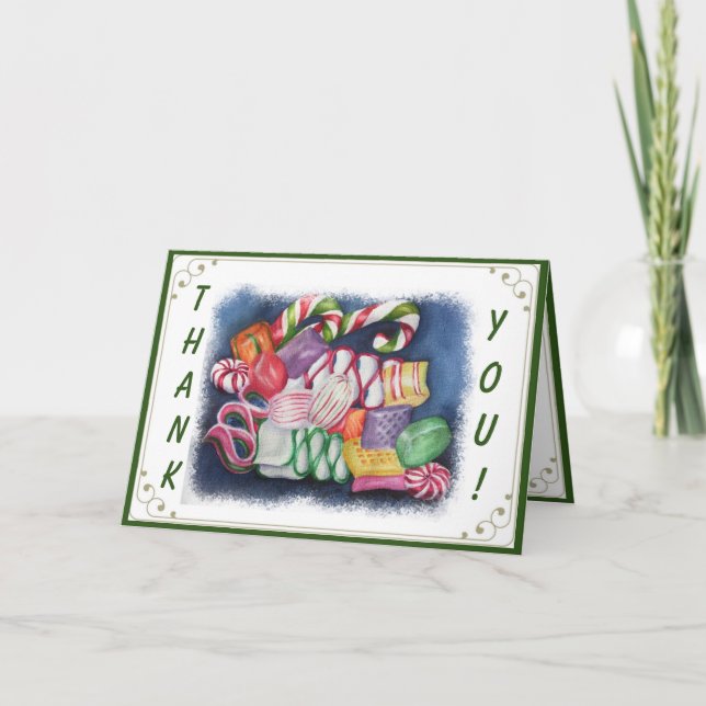 CHRISTMAS CANDY THANK YOU (Front)