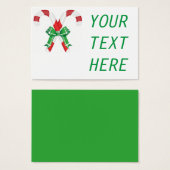 CHRISTMAS CANDYCANES (Front & Back)