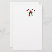 Christmas Candystick With Bow (Front/Back)