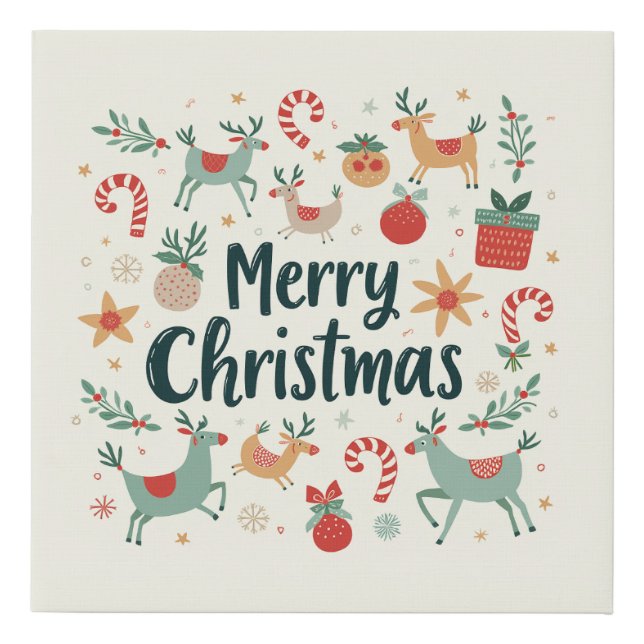 Christmas Canvas Art (Front)