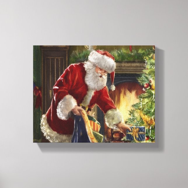 Christmas Canvas Print (Front)